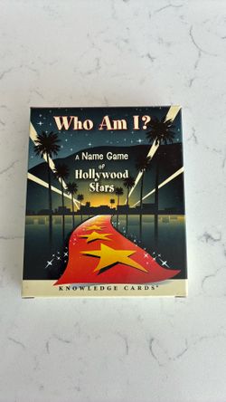 Who am I? A name game of Hollywood stars