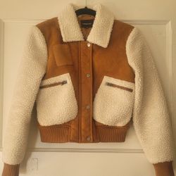 Members Only Sherpa Moto Jacket