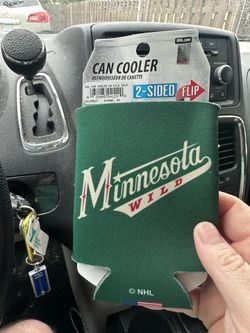 Minnesota Wild New Can koozie 