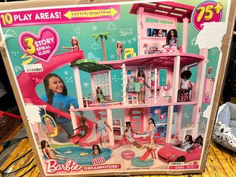 Barbie Dreamhouse 3-Story Dollhouse Playset