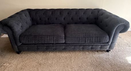 Living room set: sofa and chair