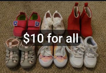 5c Girl Shoes 6 Pairs $10 For All