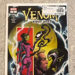 Venom First Host #3 1st Eddie Brock as Sleeper Marvel 2018