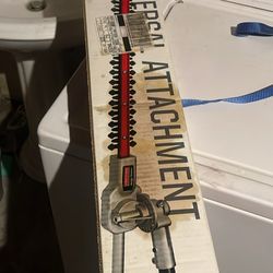 Sawzill and edge trimmer attachment