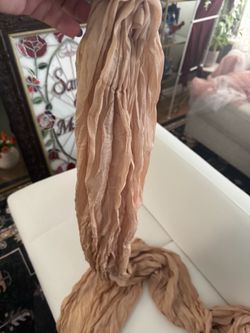 Table Runners- 12 pack each 10ft long. Tan beige color. Used 1x