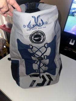 Daiwa Dry Bag 1-Day Backpack 40L- Gray/Navy