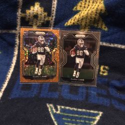 2020 PRIZM CEE DEE LAMB 2 CARD LOT