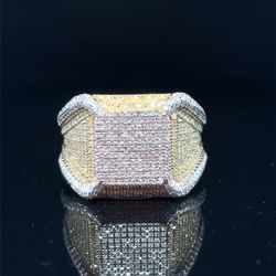 10KT Yellow Gold Diamond Ring 8.35g 1CTW Size 10 182248/22