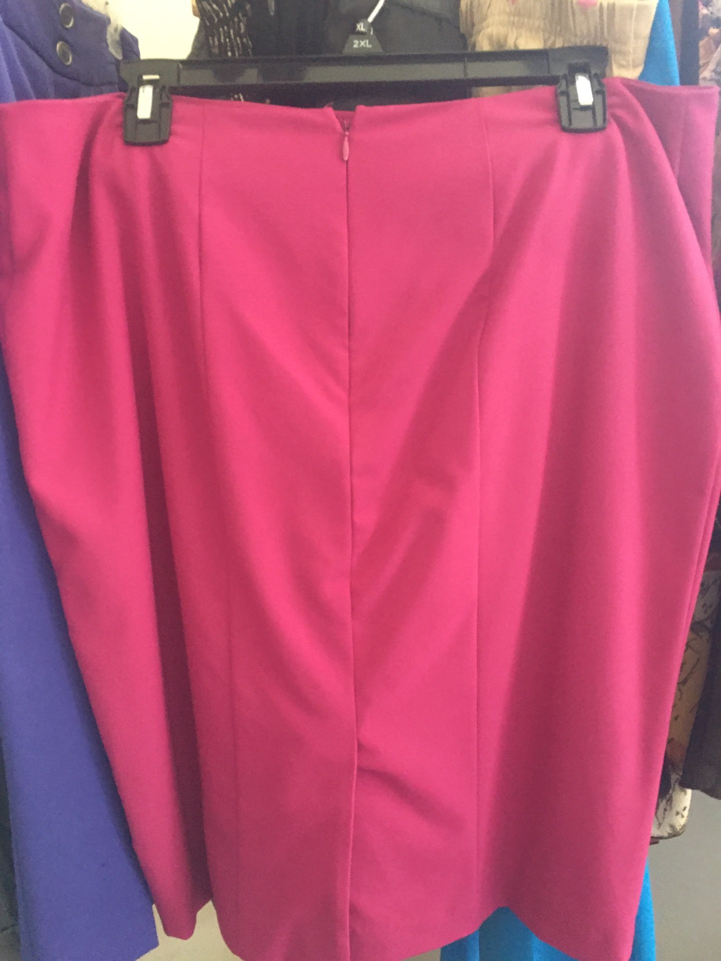 Anne Taylor hot pink skirt