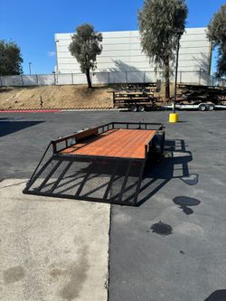Carson Utility Trailer 7x16 TDM 7K GVWR