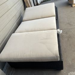 Montecito 77” Long Double Chaise With cushion 