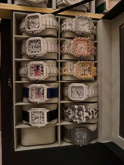 Moissanite watch