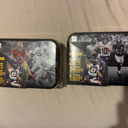 Panini Optic Football NFL Tins Bo Nix , Christian McCaffrey
