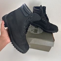 black timberlands size 9.5 men