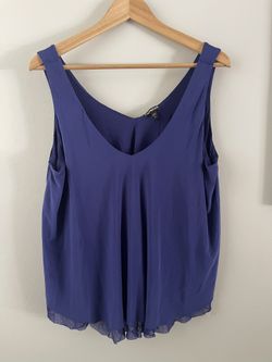Express Women's Purple Camisole, Size L