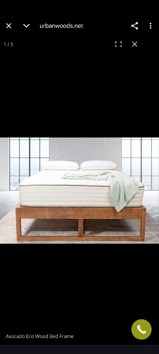Avocado King Size Bed Frame