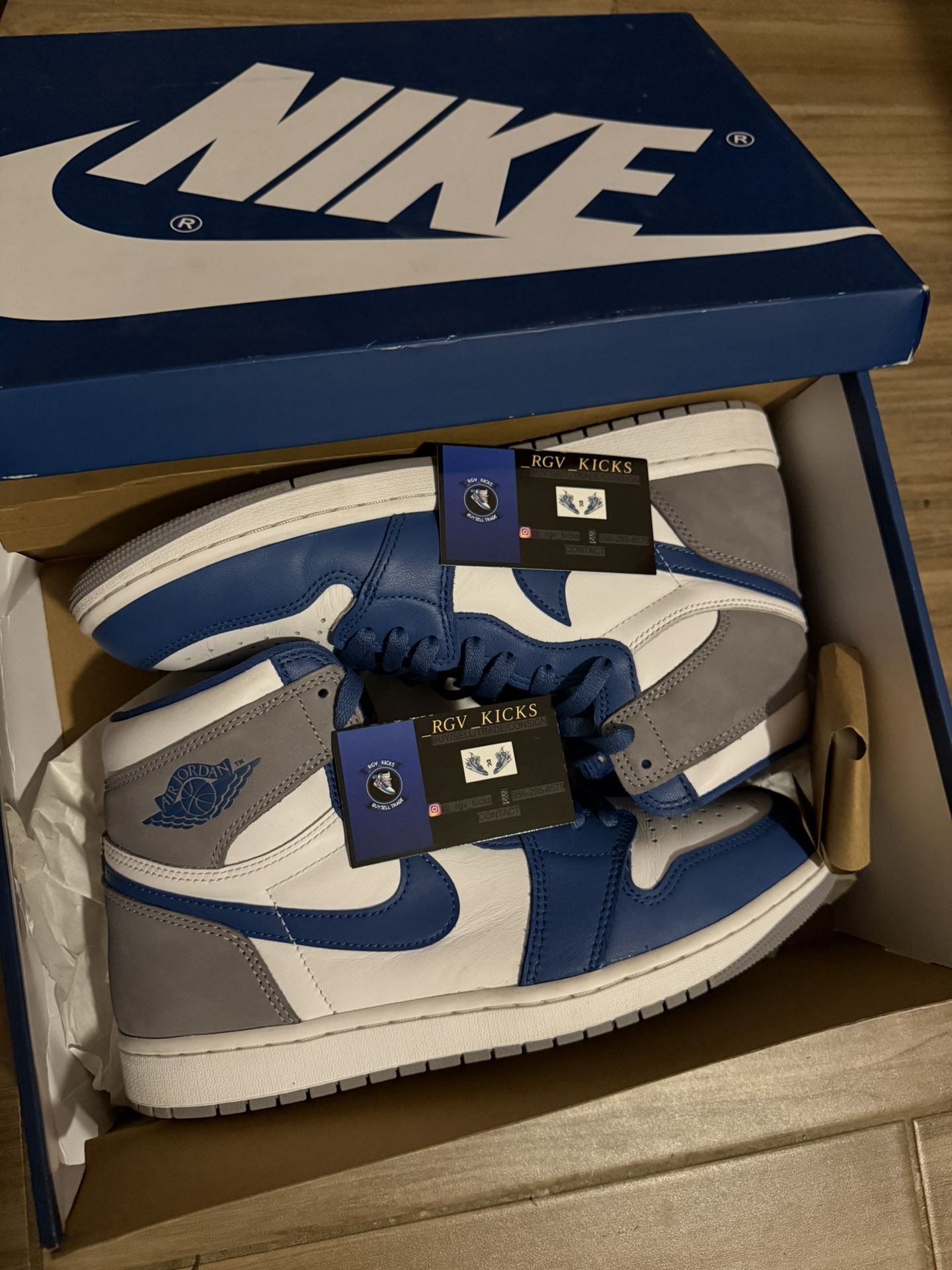 Jordan 1 Retro High True Blue Size 11.5