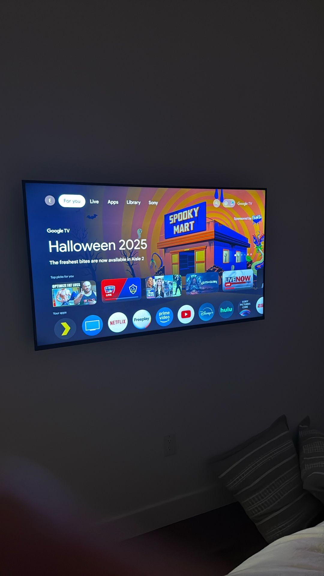 55' Sony Bravia