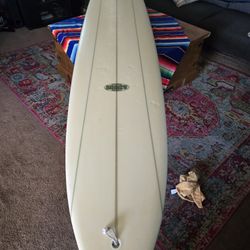 Custom surfboard 10'6" Hanky Triple stringer.. 