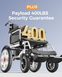 🔥 SERIANIE 400 LBS ELECTRIC WHEELCHAIR 🔥  ♿ MORE ROOM • MORE COMFORT • MORE POWER  💺 20” Extra-Wide Seat – Spacious & Comfortable 💪 400 LBS Heavy-