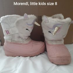 Unicorn Toddler Snow Boots