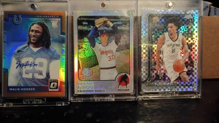 Lot of 3 Holo Rookie & Star Trading Cards