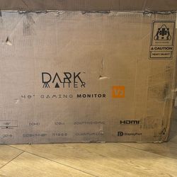Dark Matter Gaming Monitor 49 Inch Curved