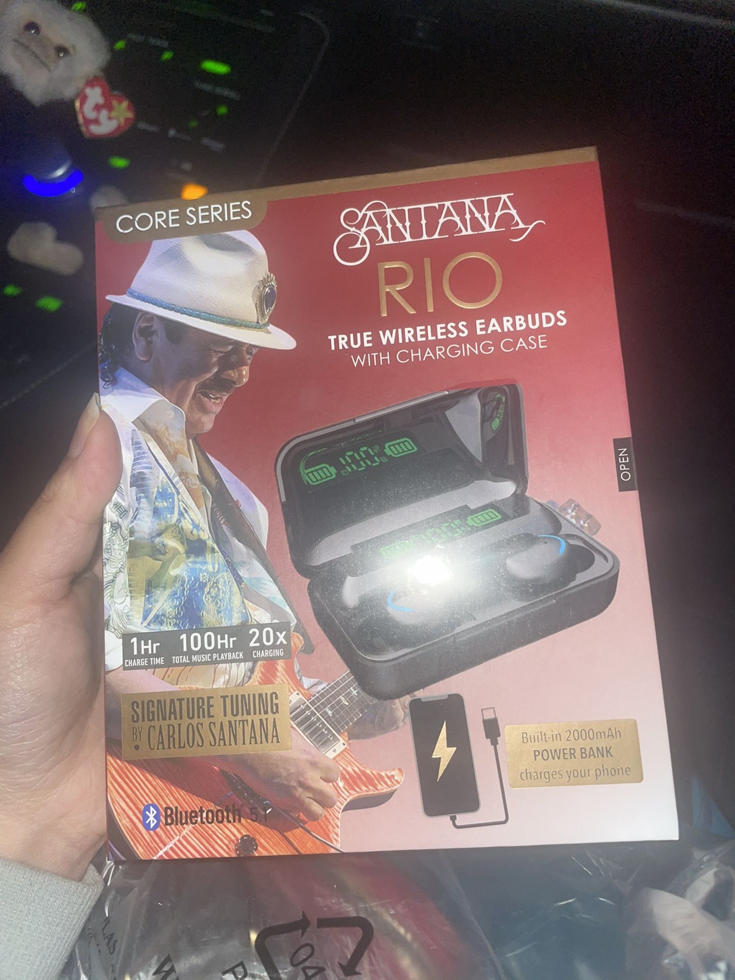 New Sealed Santana True Wireless Earbuds