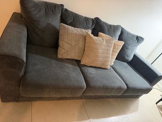 Gray sofa