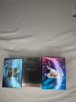 3 Eau de Parfum Bundle – Zaroo, Marine Black, Skye