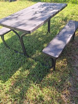 4ft lifetime picnic table