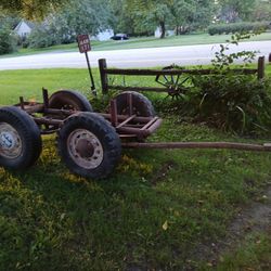 Home Made Pull Behind Wagon