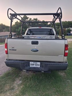 Truck Bed Ladder Rack – Black Steel