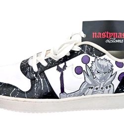 Nike Ebernon “Naruto – Obito Uchiha Ten Tails” Custom Sneakers