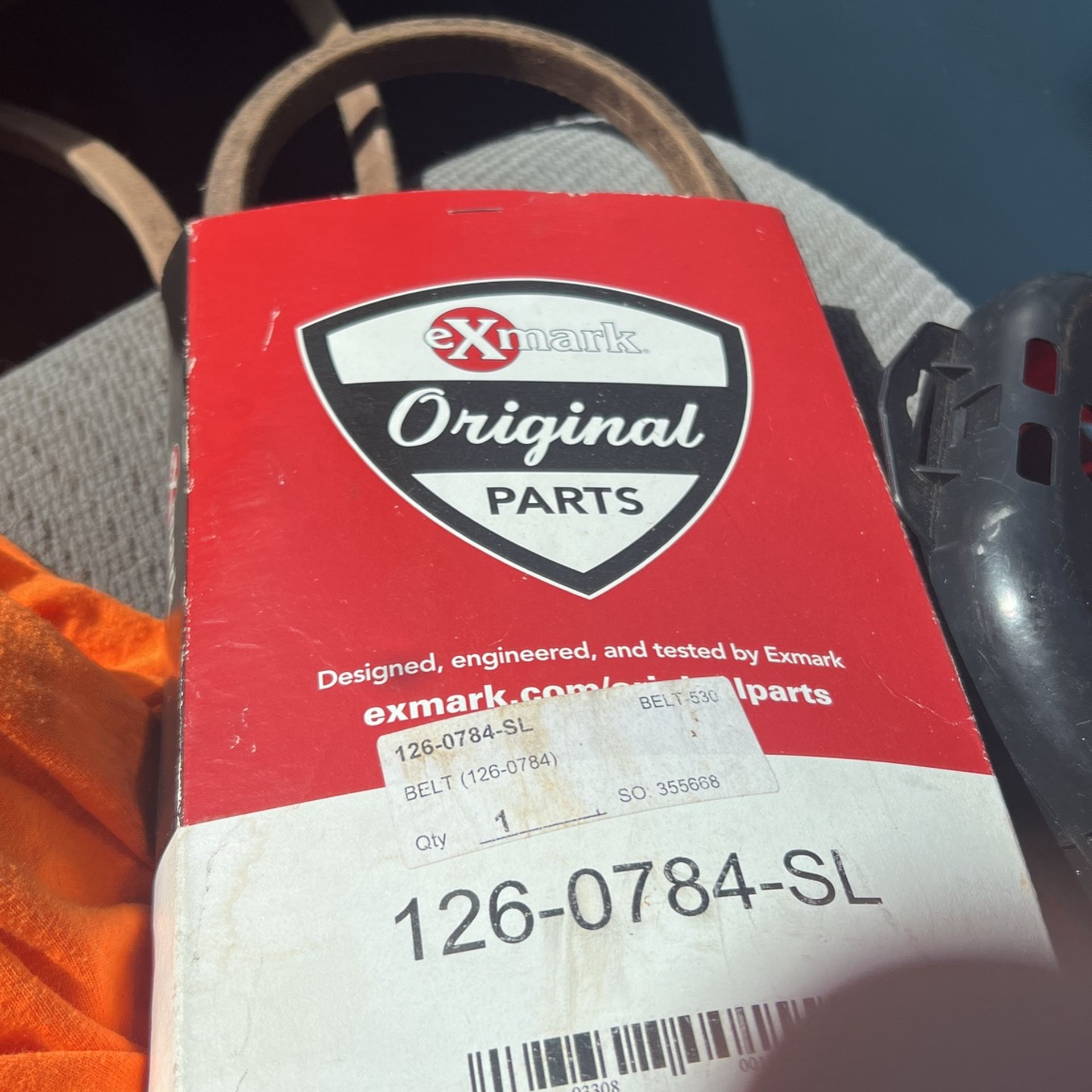 52 Inch Deck Belt Ex Mark 126-0784-so