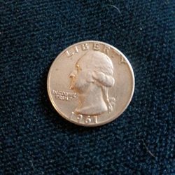 1961 rare silver quarter