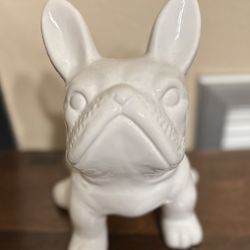 Ceramic Frenchie Statue 