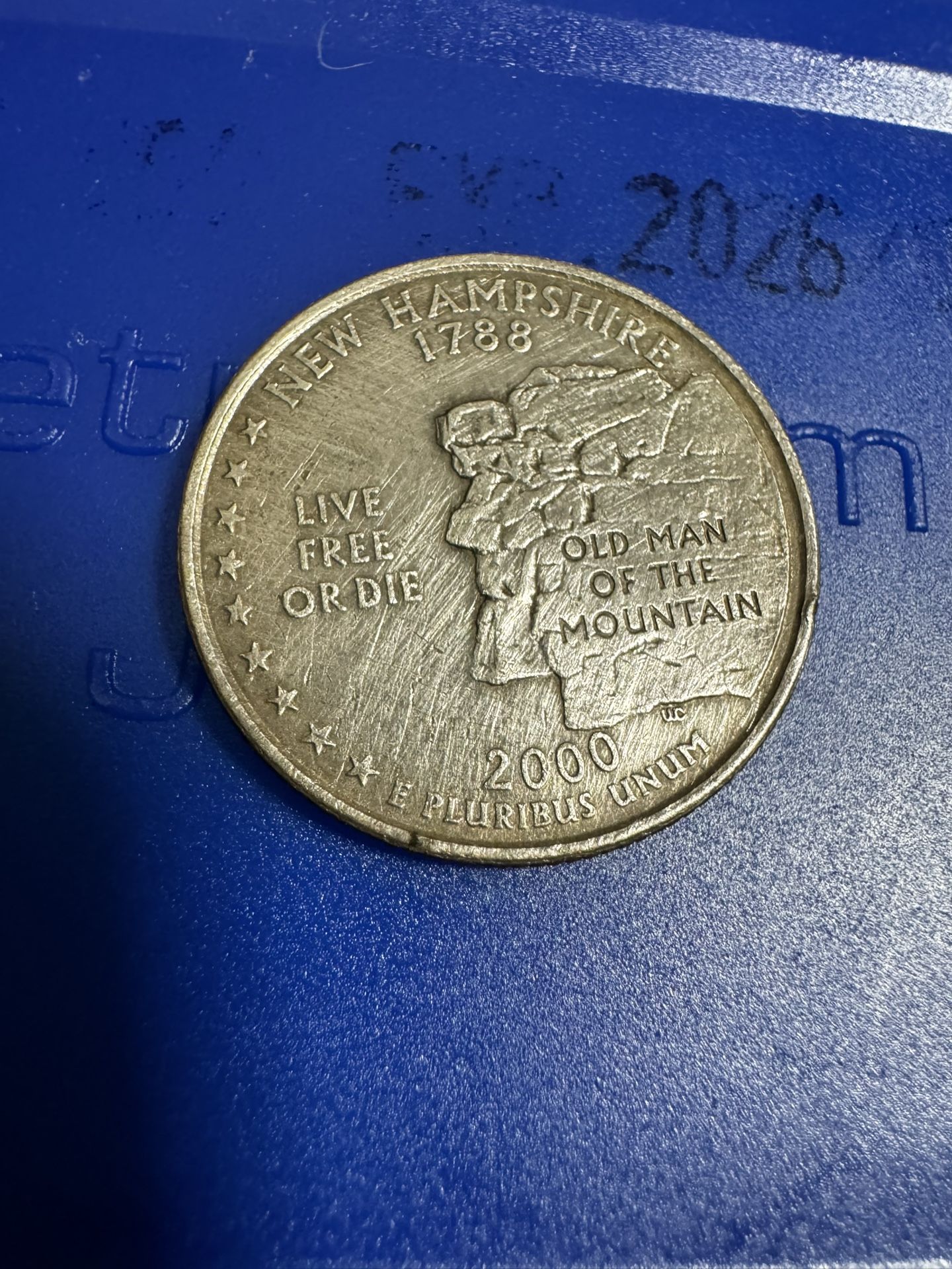 The New Hampshire 2000P 1788 antique coin