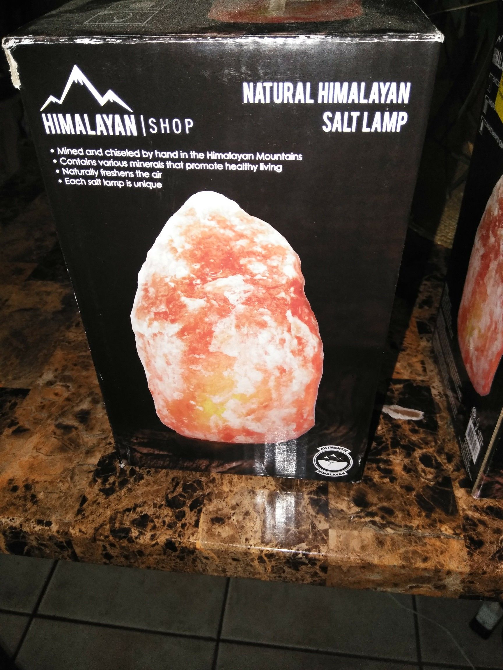 Two Himalayan Salt Lamps (Beautiful)