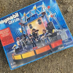 Kids / Children Toy Playset : Sealed Pop / Rock Band Playset  ( Playmobile , Lego )
