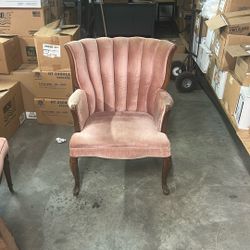 Antique High Back Chair