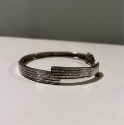 14K Gold and Diamond Bracelet