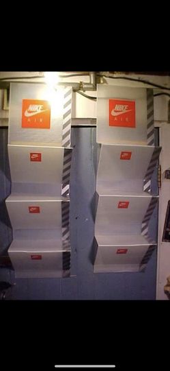 Nike Display Shelves