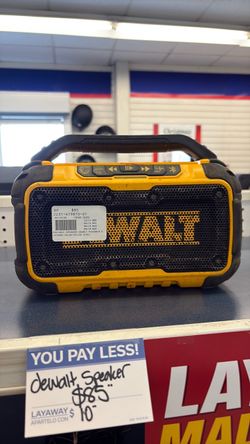 DeWalt Portable Bluetooth Job Site Speaker