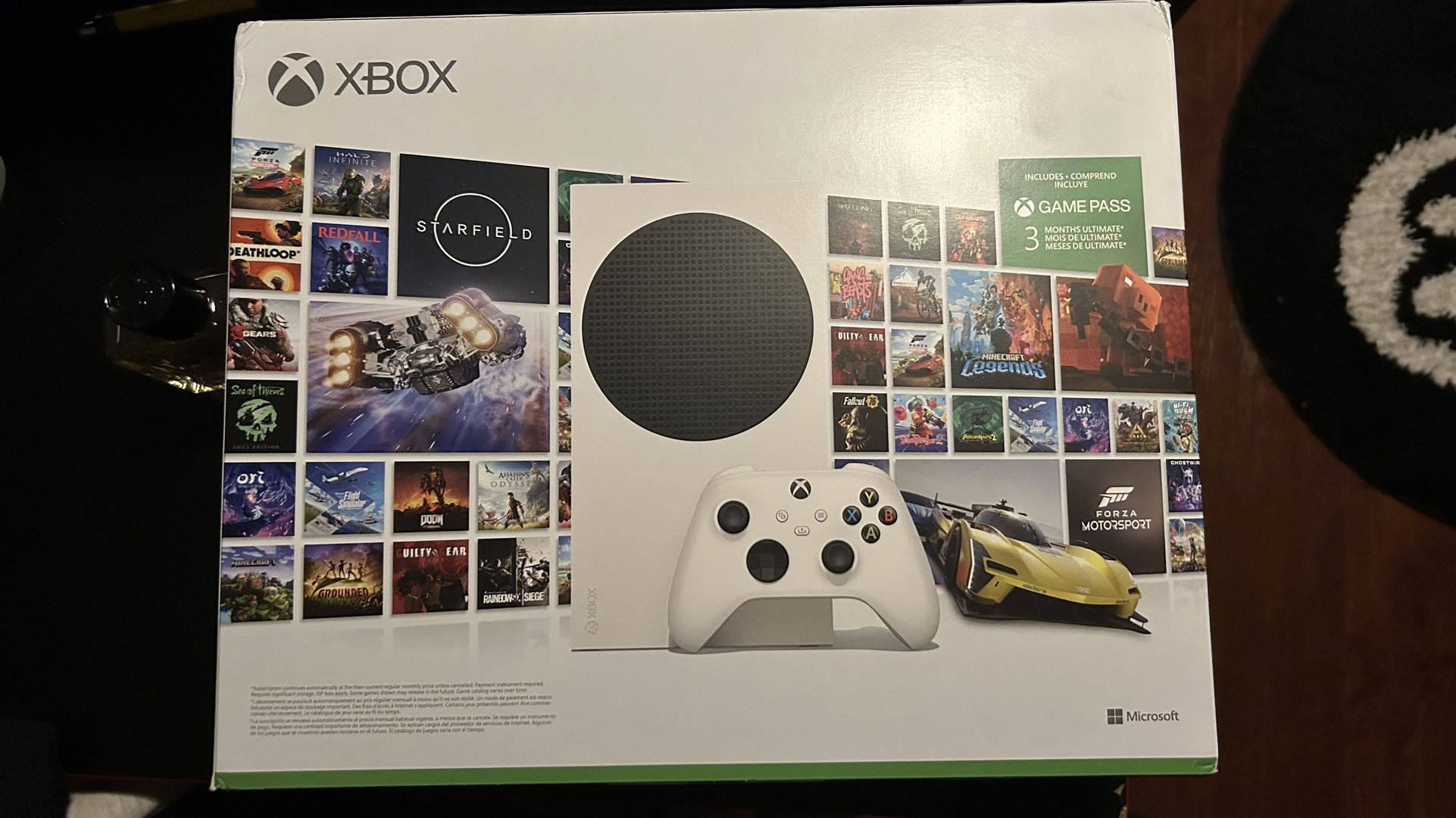 XBOX SERIES S BRAND NEW(includes 3 Months Of Game Pass Unlimited)