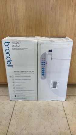 BRONDELL SWASH LES512 ADVANCED BIDET TOILET SEAT.