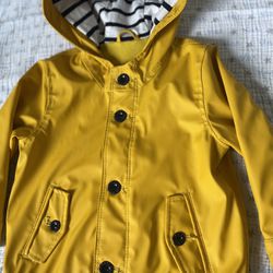 baby GAP yellow raincoat
