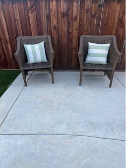 Patio chairs