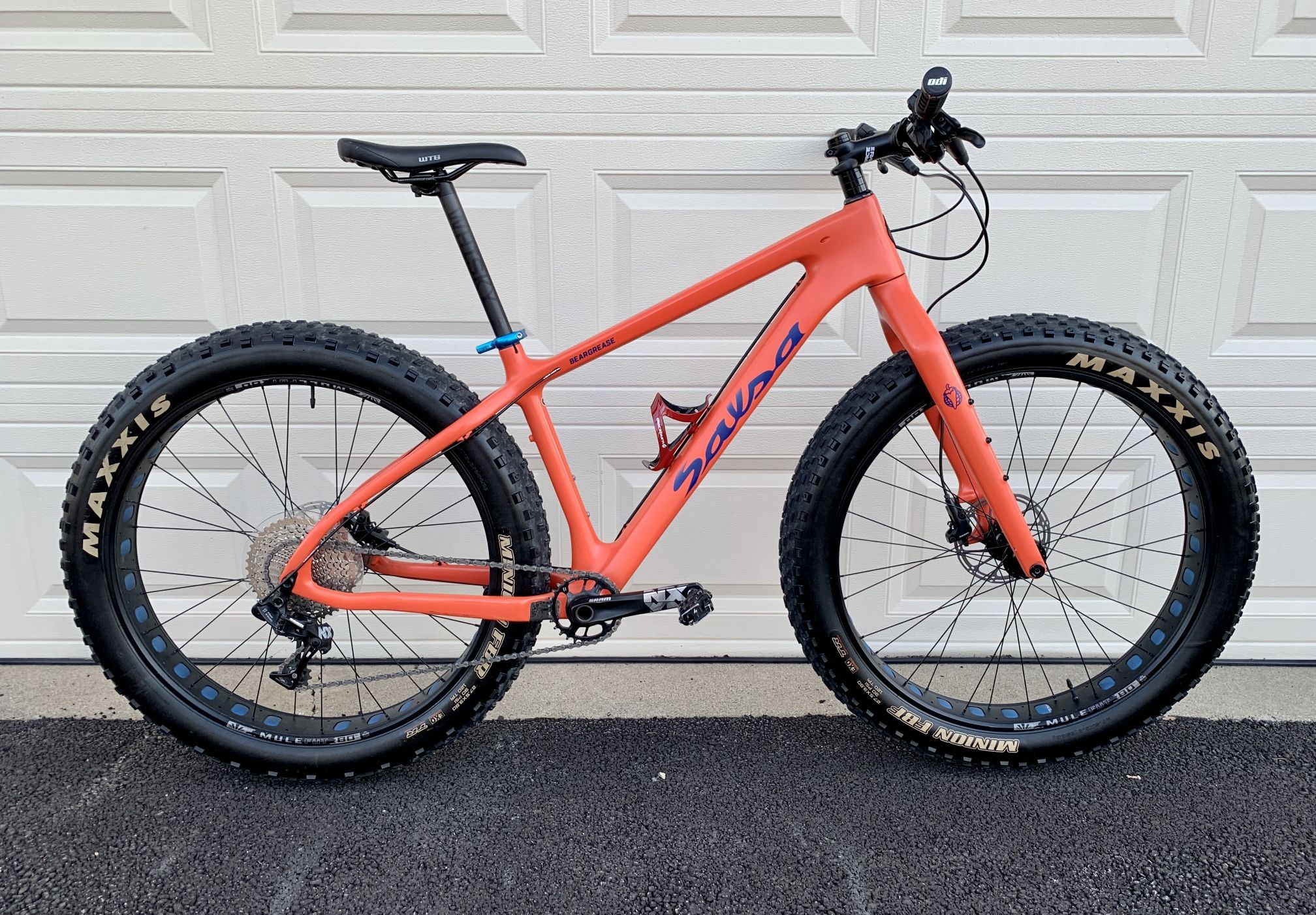 Salsa Beargrease Carbon Fat Tire Bike Medium 27.5