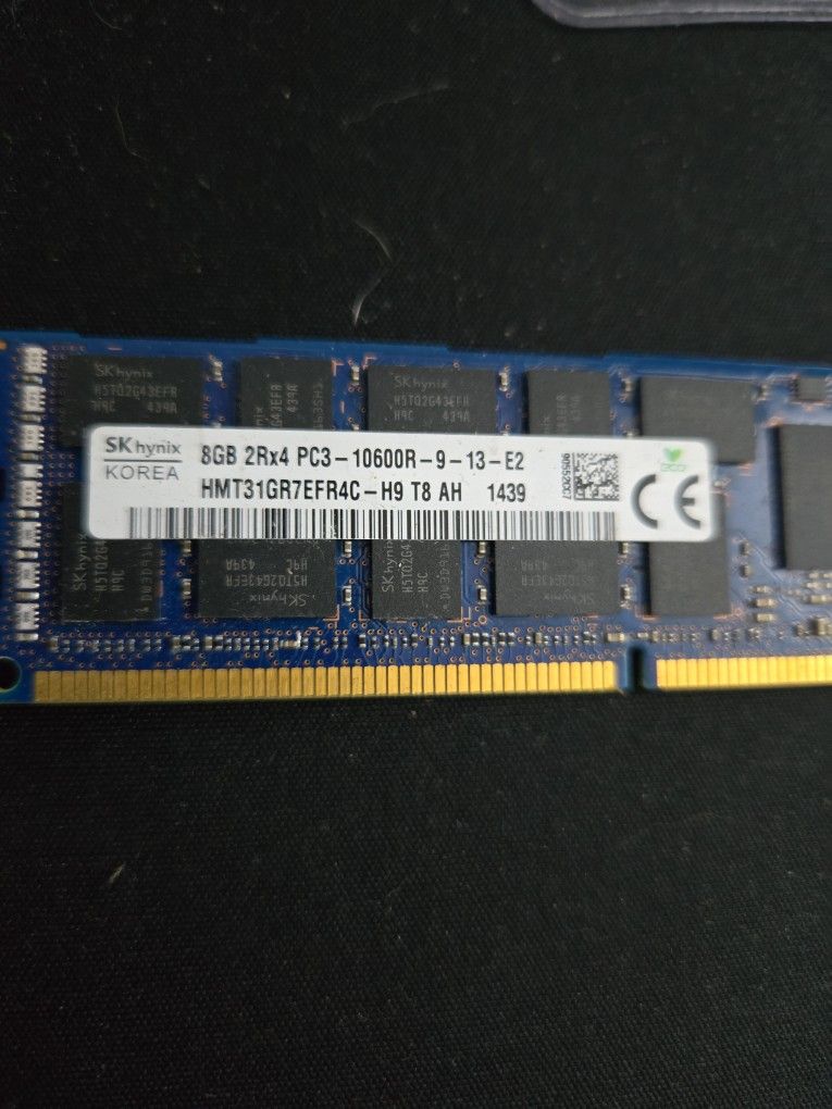 SK Hynix 8GB PC3L Server RAM – $15